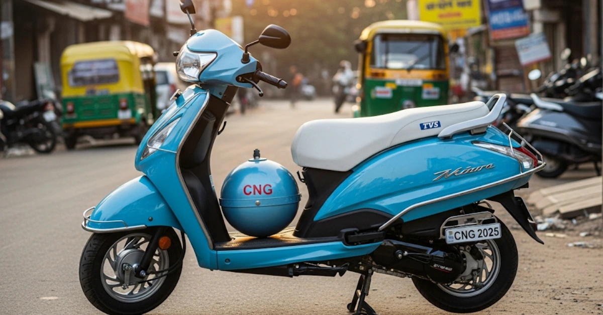 TVS Jupiter CNG 2025